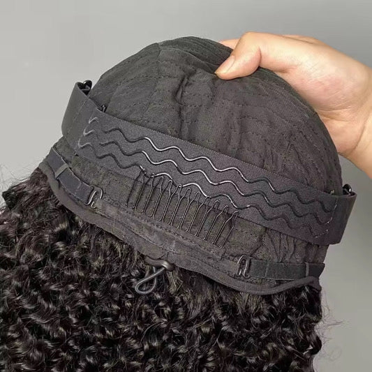 20 inch kinky curly half wig